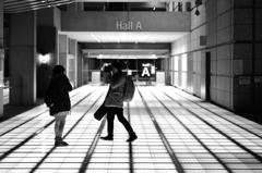 Hall Aにて