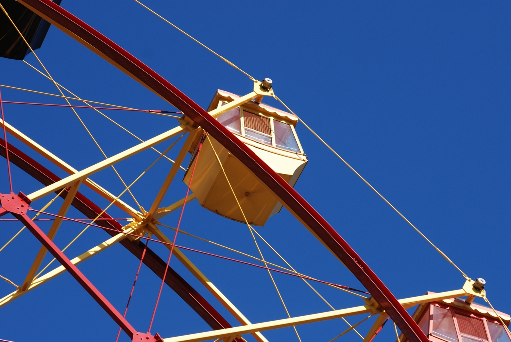 晴天、観覧車