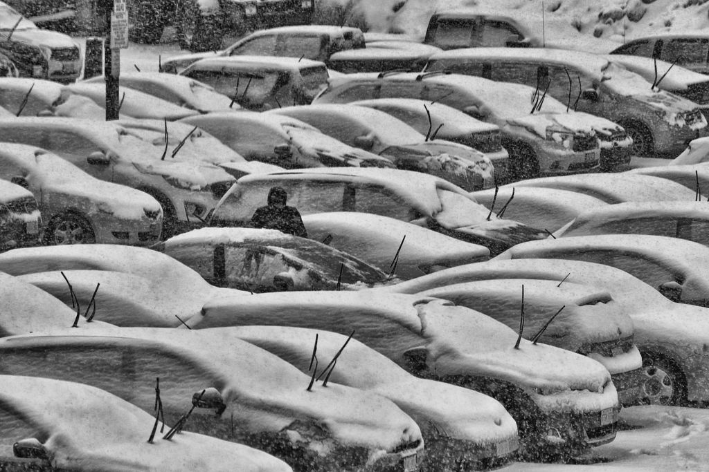 雪ｘ駐車場