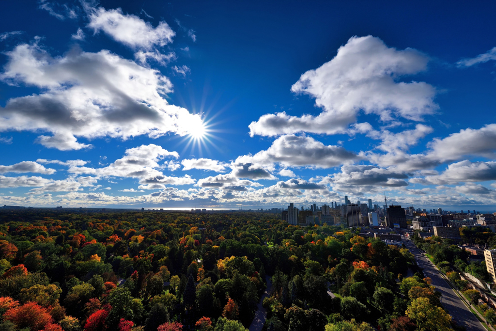 Autumn Sky of Toronto