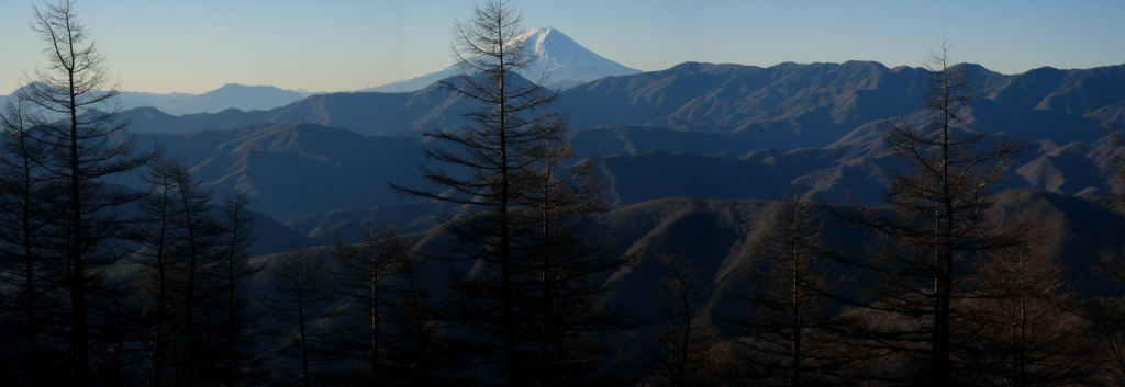 雲取山（登山道から）