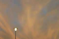 夕暮れ