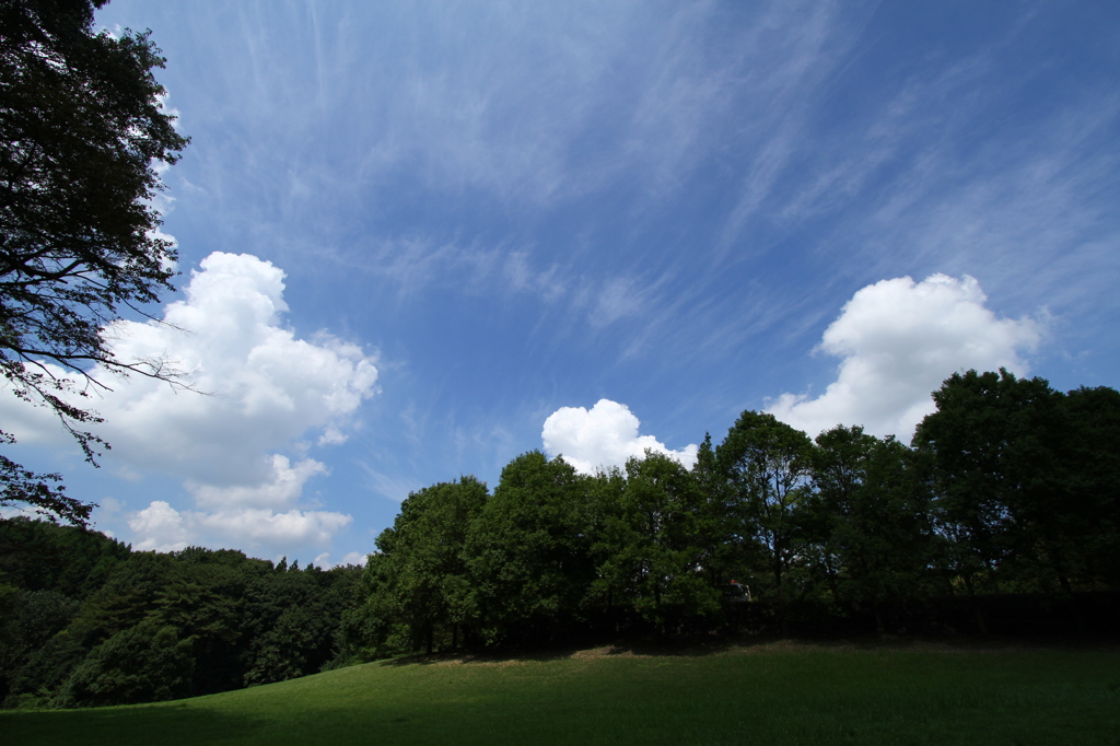 秋と夏の境に