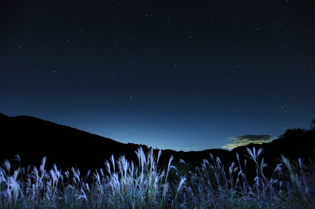 秋の夜空