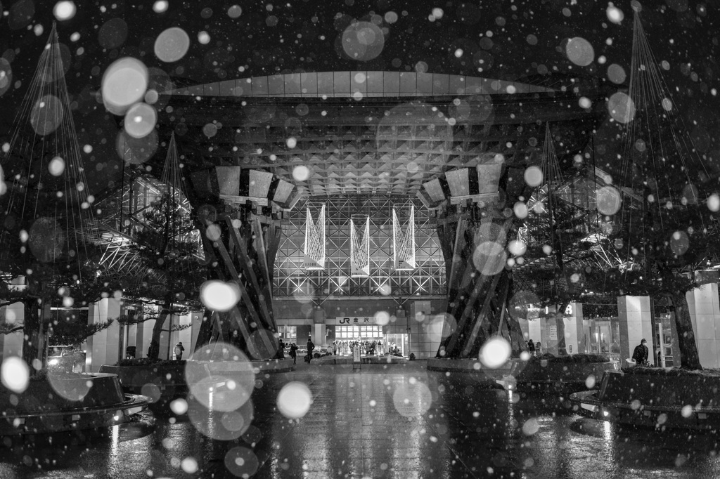 雪の金沢