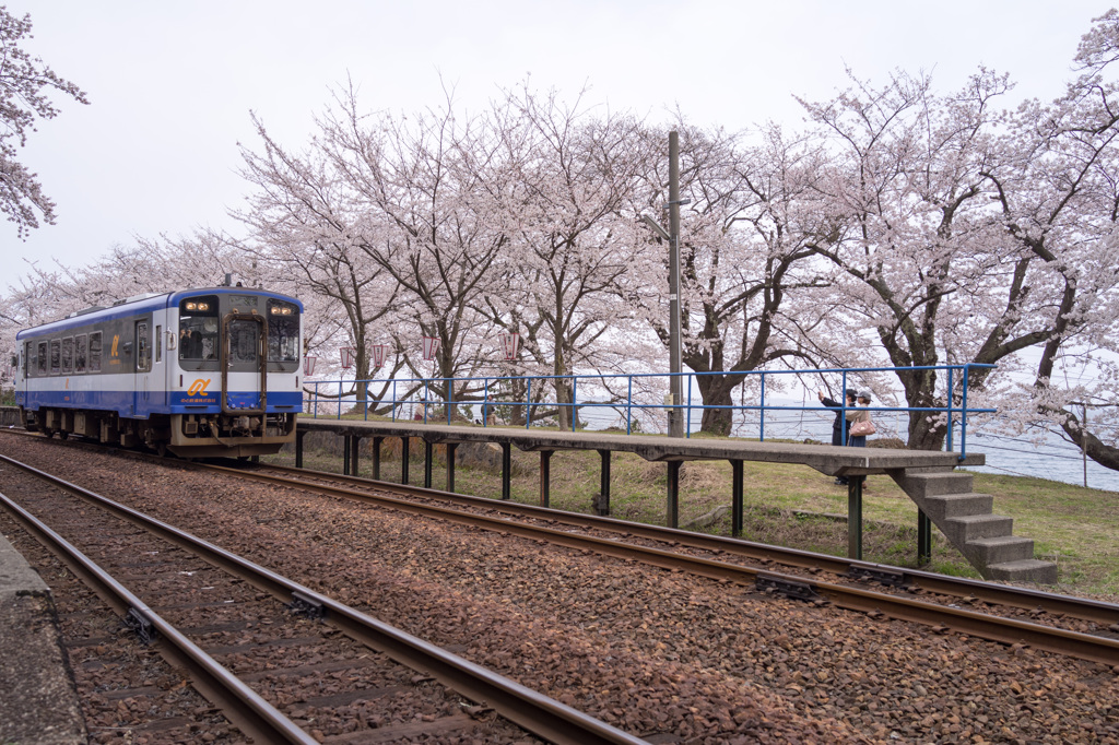 春の駅