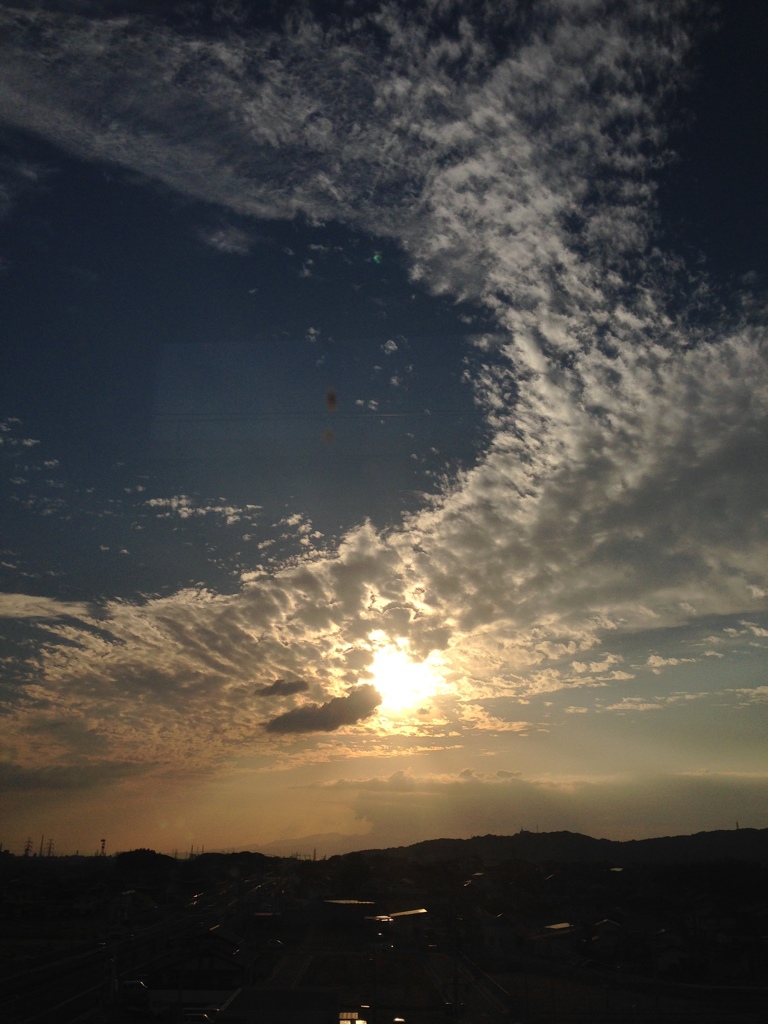 新大牟田駅　夕景