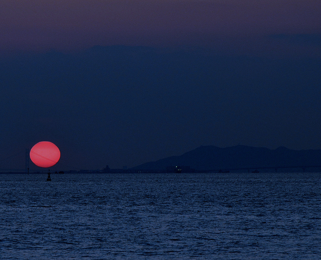 まんまる太陽
