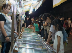 夏祭りにて