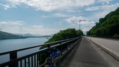 桧原湖サイクリング