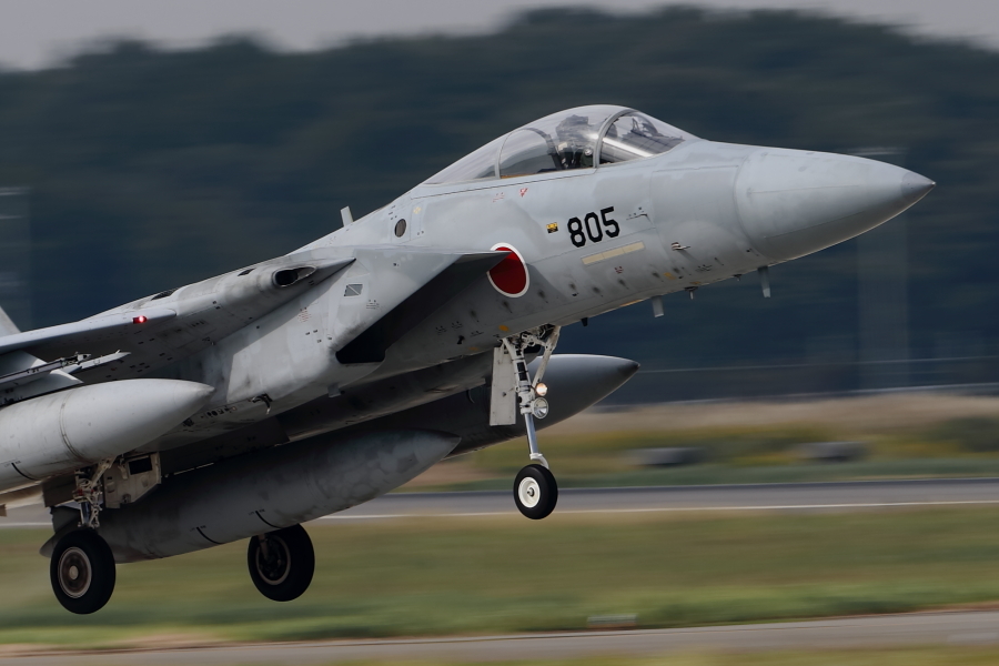 あ々　流し撮り（F-15J）