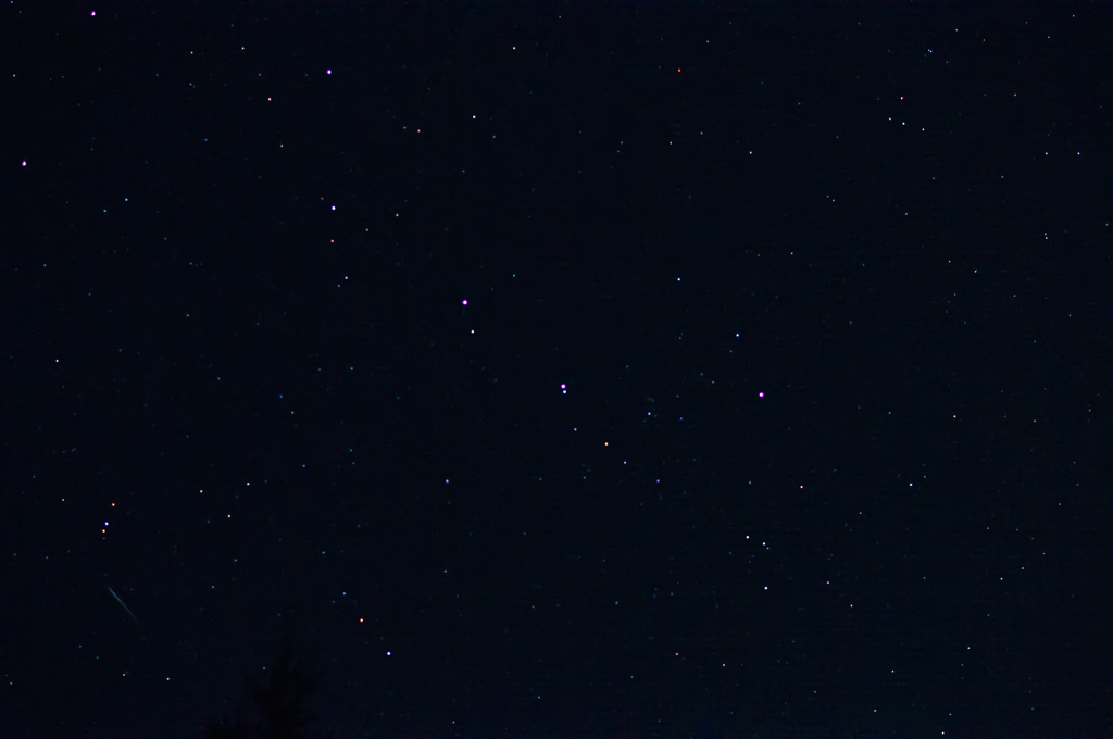 ふたご座流星群　