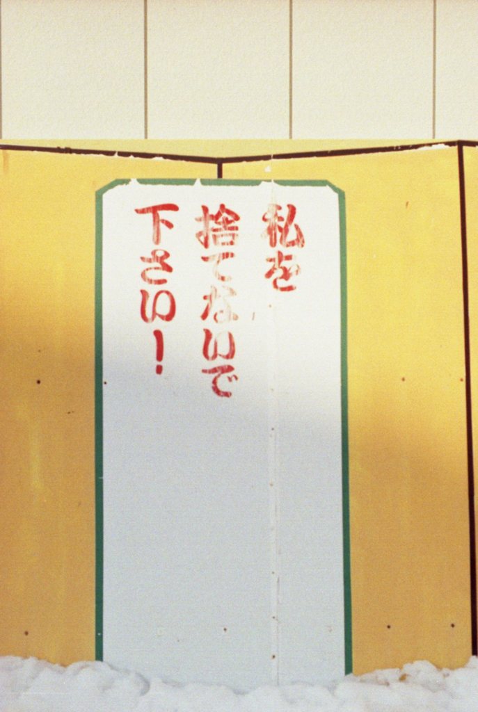 私を捨てないで下さい！