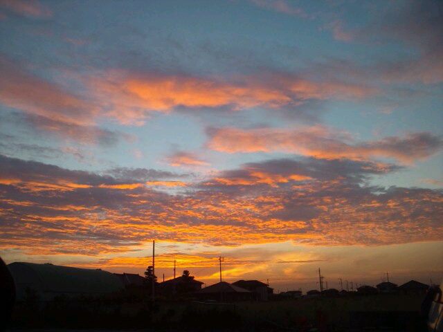 ふと夕焼け