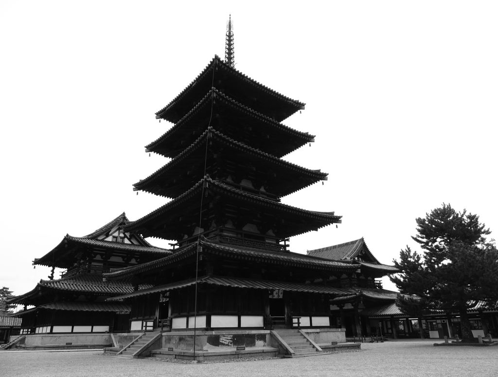 五重塔　～法隆寺～