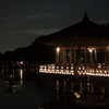 灯りに彩られし浮見堂