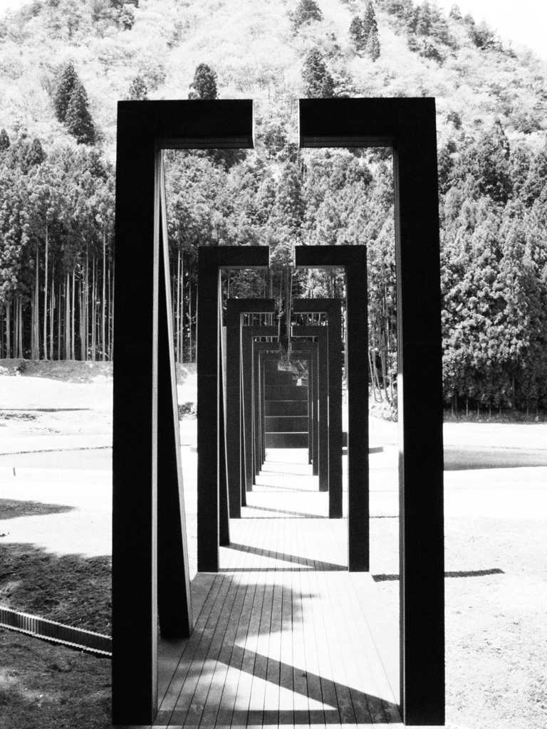 逆Lの連なり　～Murou Art Forest～