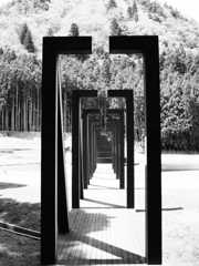 逆Lの連なり　～Murou Art Forest～