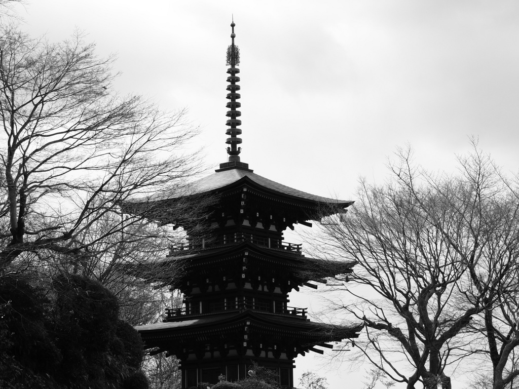 三重宝塔　～岡寺～