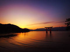 厳島神社の大鳥居