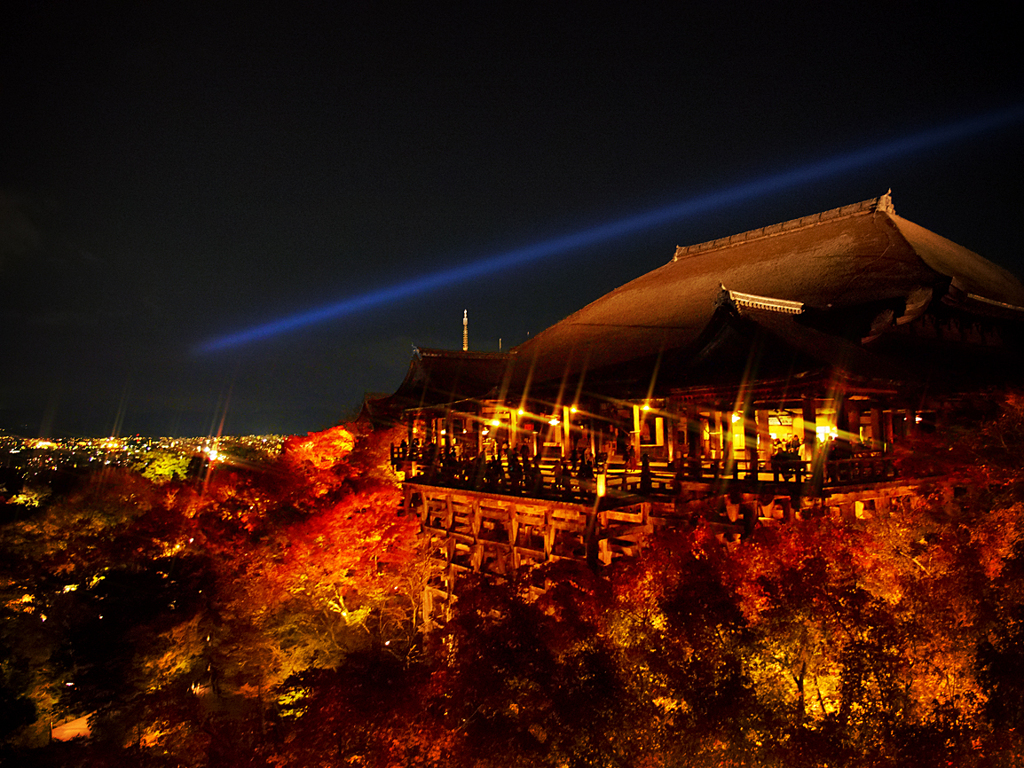 清水寺ライトアップ