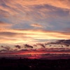 たいふうの後の夕暮れ