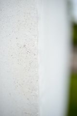 white wall