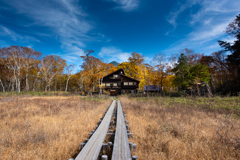 尾瀬ヶ原　竜宮小屋