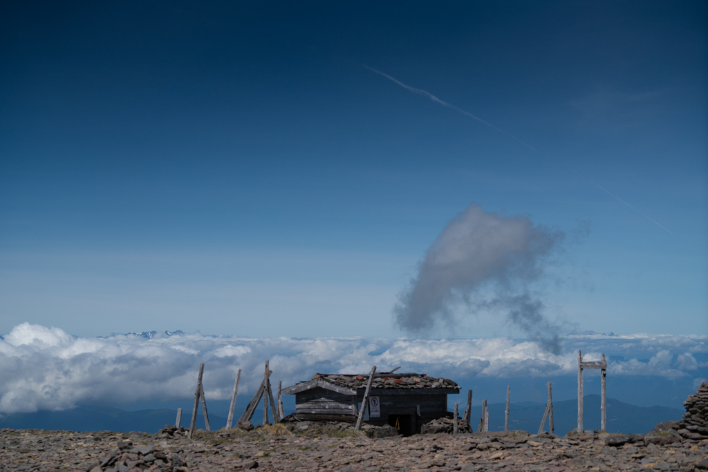 八ヶ岳・硫黄岳頂上