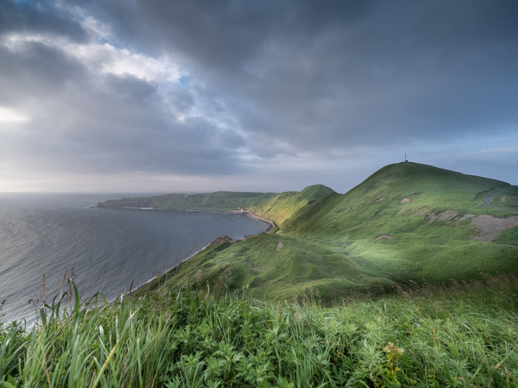 礼文島の風景