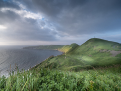 礼文島の風景