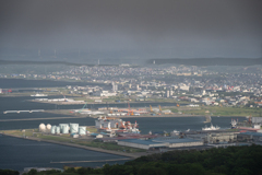 稚内市北方記念館から・稚内市街