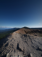 吾妻小富士の外輪山