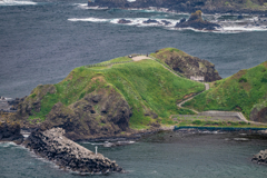 礼文島の風景