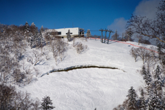 富良野スキー場・クラック！