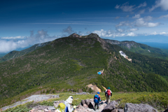 八ヶ岳・硫黄岳から天狗岳へ
