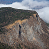 東天狗岳山頂から・テーブルマウンテンの稲子岳