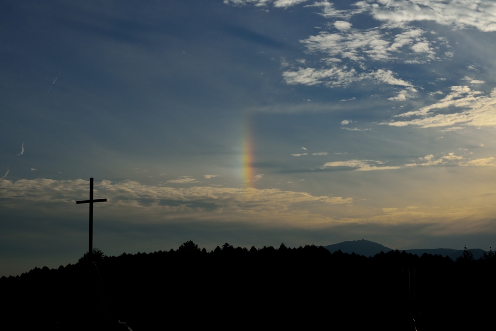 蓼科で見た縦型の虹 By オガクズ Id 写真共有サイト Photohito