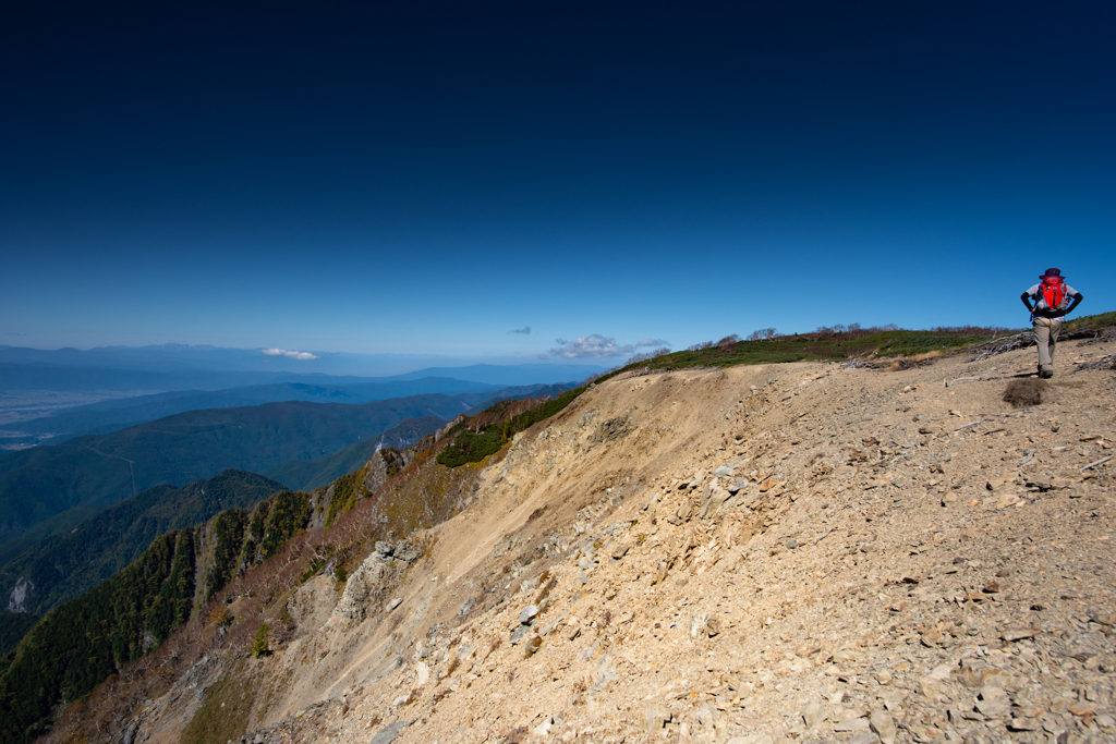 仙丈ケ岳　丹渓新道
