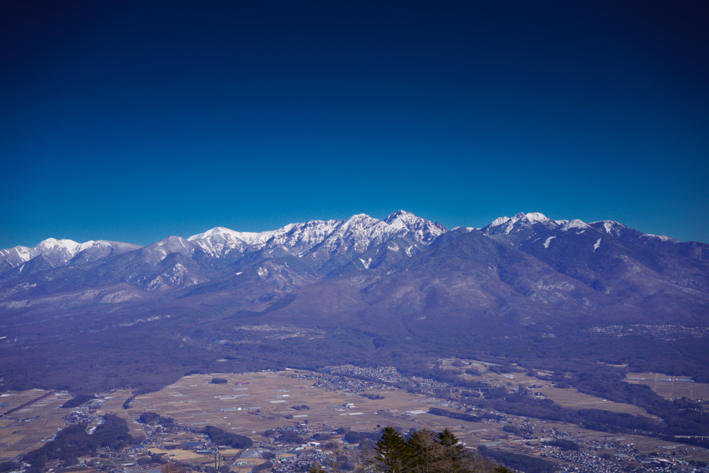 八ヶ岳のオールスターを一望・入笠山から