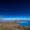 洞爺湖と羊蹄山・ポロモイ山から