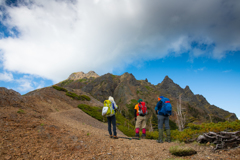 八ヶ岳・キレットから赤岳を望む