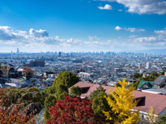 石切からの大阪の風景