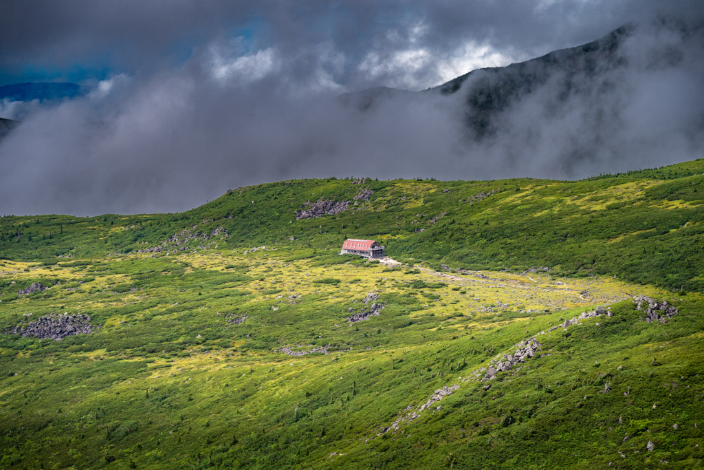 雲ノ平山荘と雲ノ平