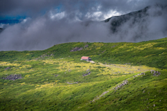 雲ノ平山荘と雲ノ平