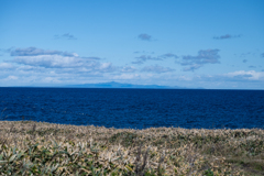 ノッカマップ埼から見たクナシリ島