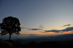 晩秋の若草山から2