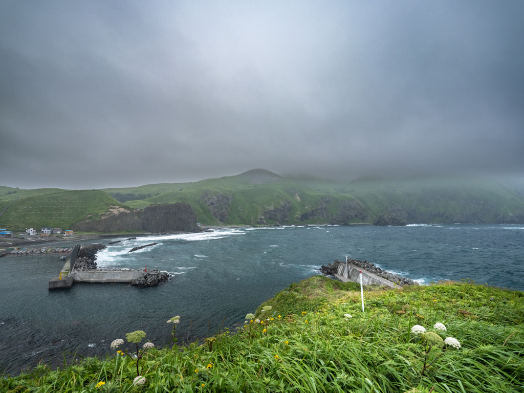 礼文島の風景・元地漁港