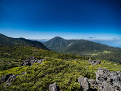 北横岳からの蓼科山