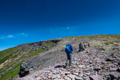 八ヶ岳・硫黄岳への登り